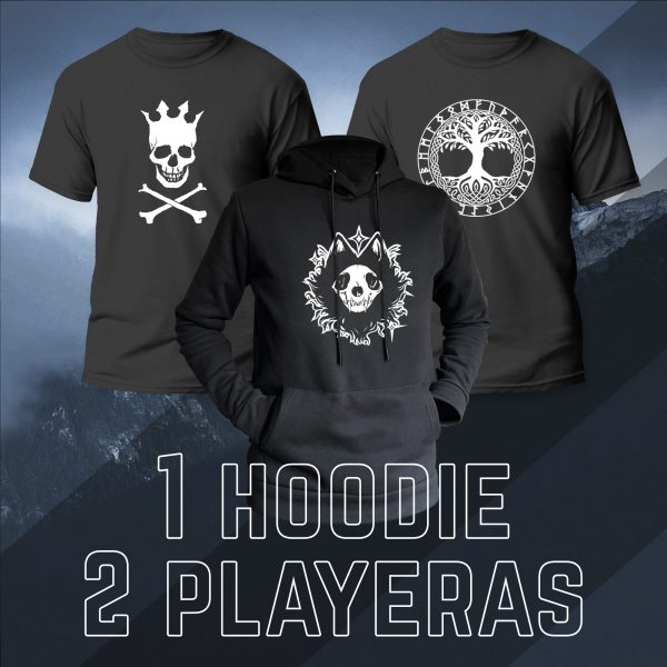 Cosmic promociones 1 hoodie 2 playeras