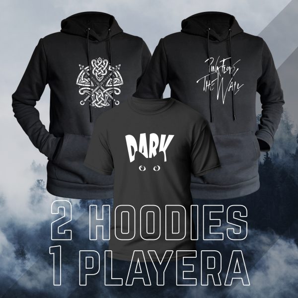 Cosmic promociones 2 hoodie 1 playera