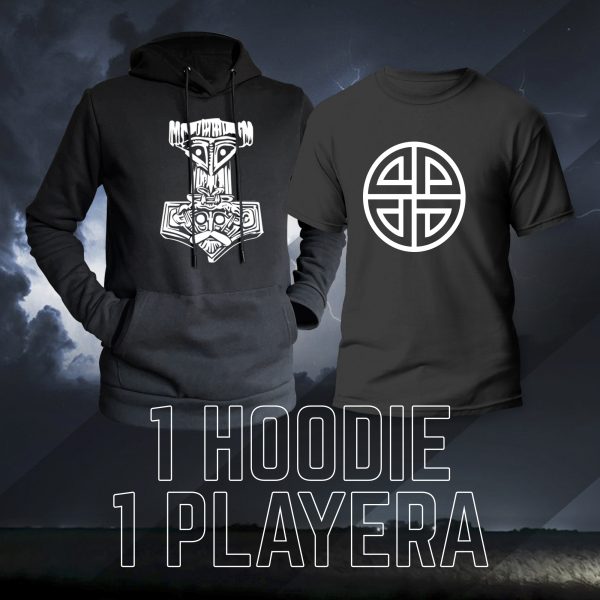 Cosmic promociones 1 hoodie 1 playera