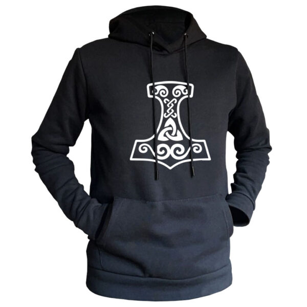 sudadera negra vikingos THOR 2L