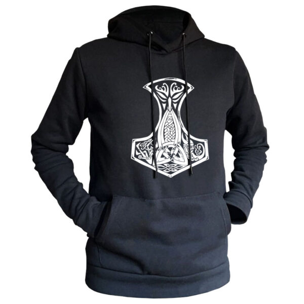 sudadera negra vikingos THOR 5L