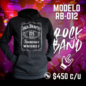 Sudadera hoodie para mujer y hombre bandas de rock