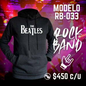 Sudadera hoodie para mujer y hombre bandas de rock