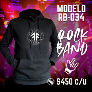 Sudadera hoodie para mujer y hombre bandas de rock