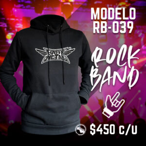 Sudadera hoodie para mujer y hombre bandas de rock