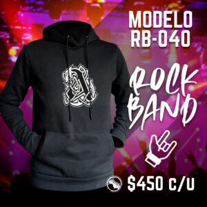 Sudadera hoodie para mujer y hombre bandas de rock