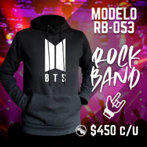 Sudadera hoodie para mujer y hombre bandas de rock