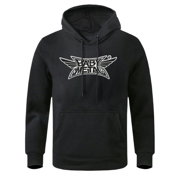 sudadera negra Baby metal fte