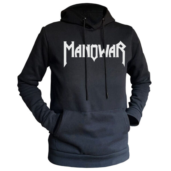 sudadera negra Manowar lat