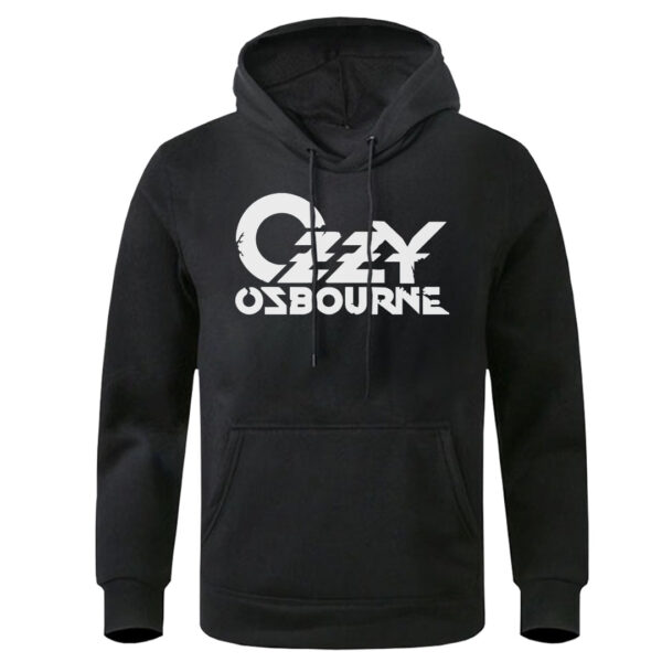 sudadera negra ozzy frente