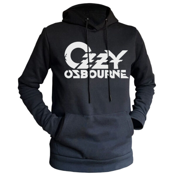 sudadera negra ozzy lateral