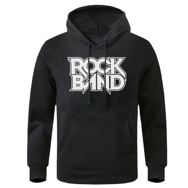 sudadera negra ROCK BAND FTE