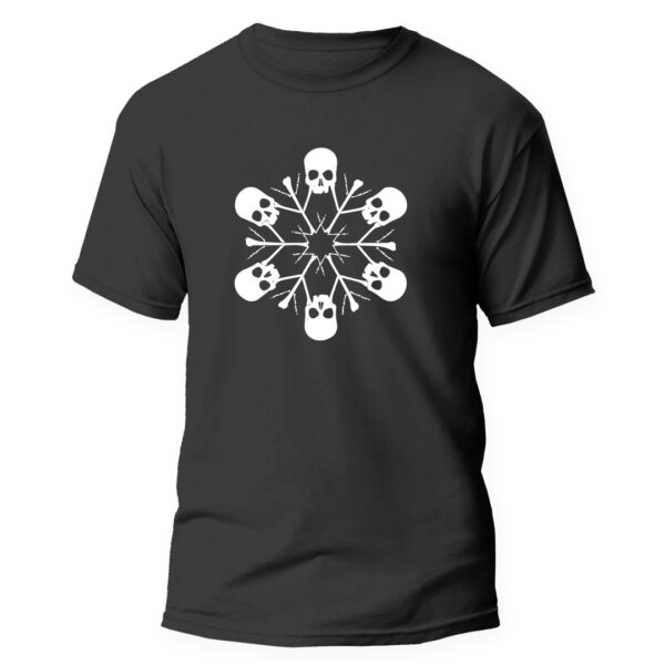 Playera negra Calaveras F