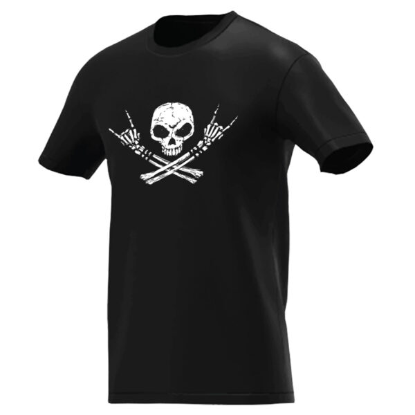 Playera negra Calavera L