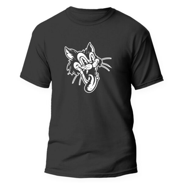 Playera negra Gato 12 F