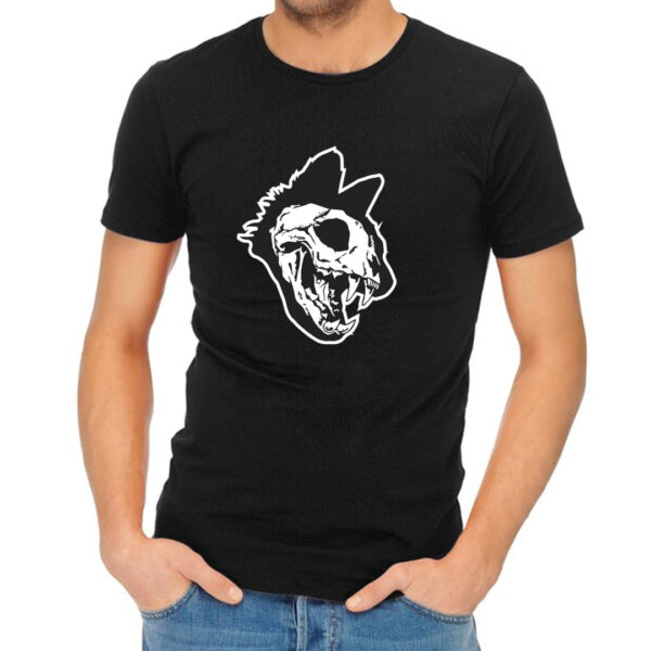 Playera negra Gato 11