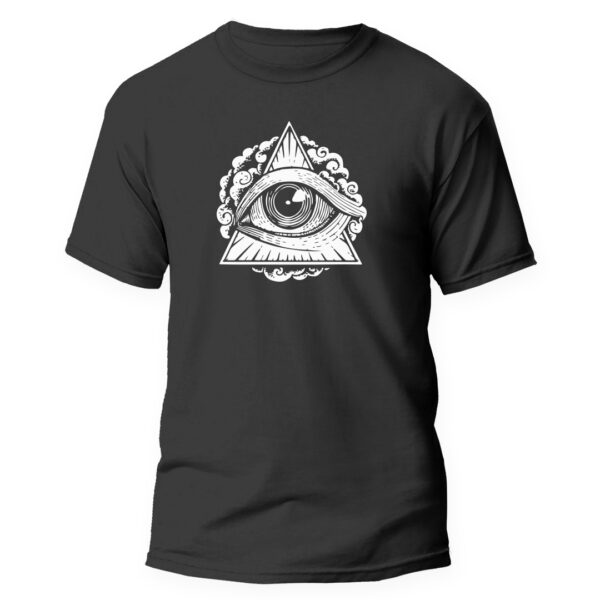 Playera negra Ojo 3 F