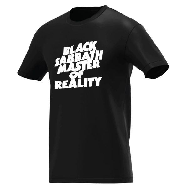 Playera negra Black Sabbath L