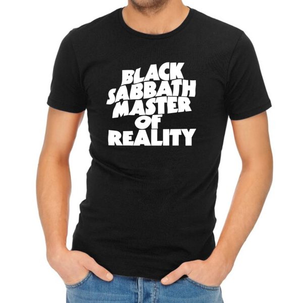 Playera negra Black Sabbath