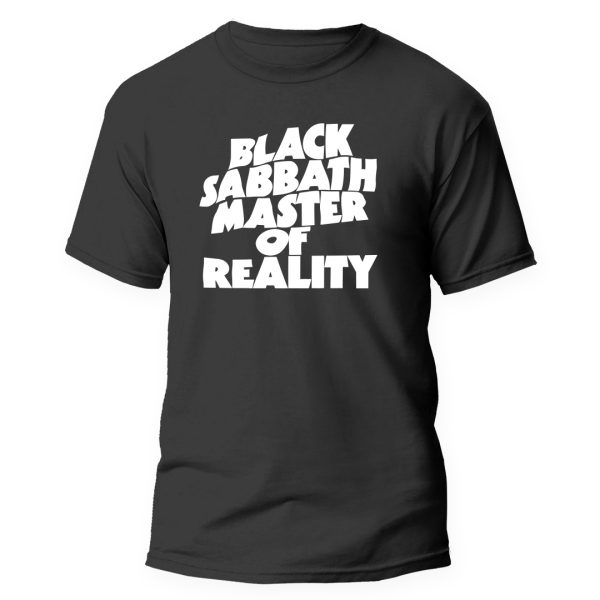 Playera negra Black Sabbath F