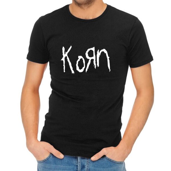 Playera negra Korn