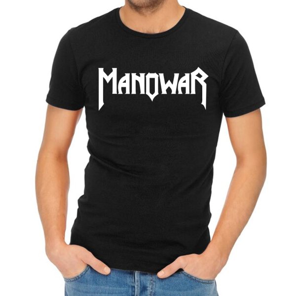 Playera negra Manowar