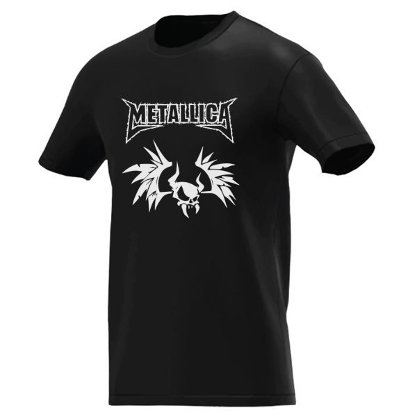 Playera negra Metallica 6 L