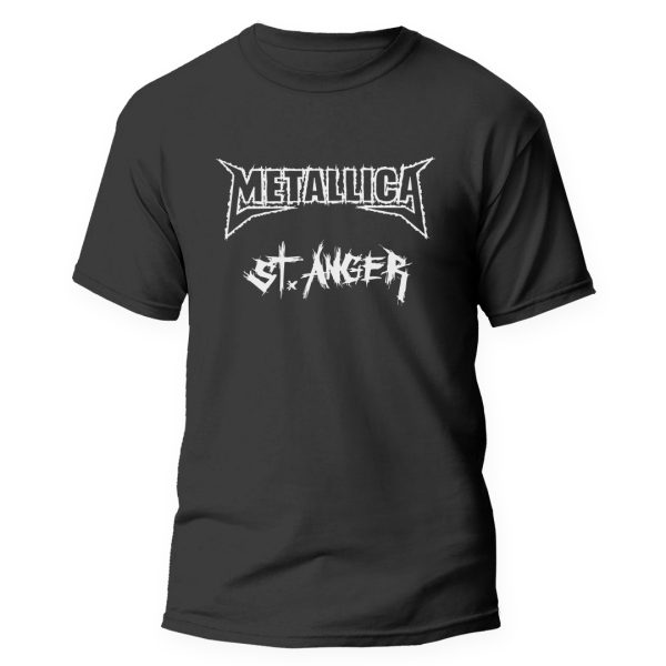 Playera negra Metallica 4 F