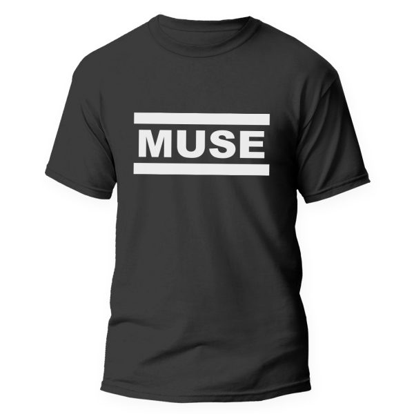 Playera negra Muse 2 F