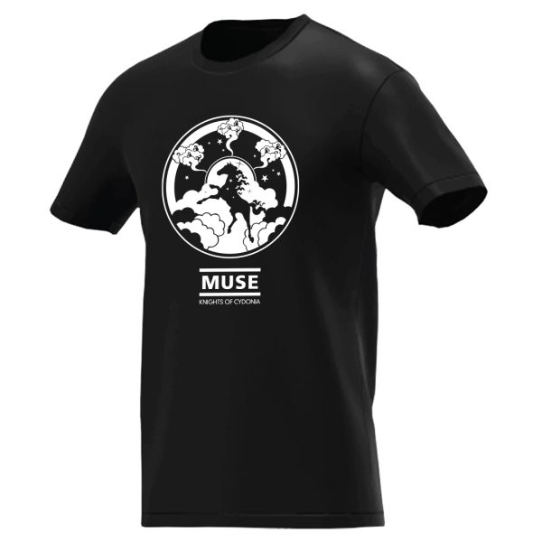 Playera negra Muse L