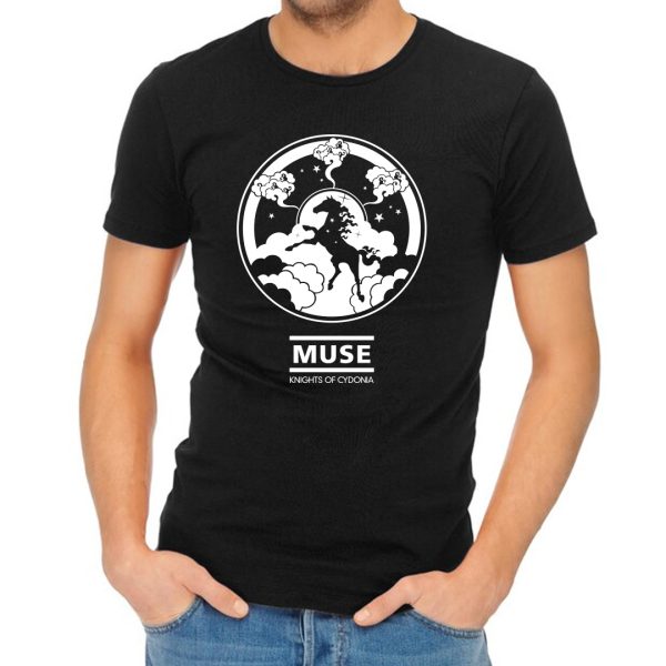 Playera negra Muse