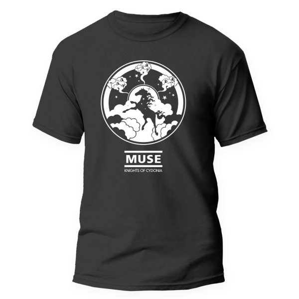 Playera negra Muse F