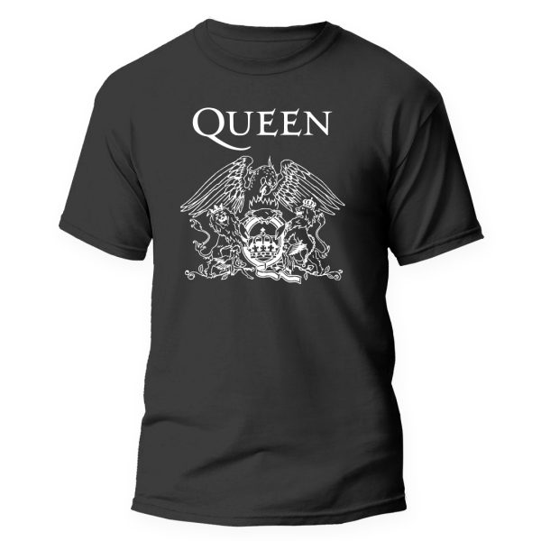 Playera negra Queen F