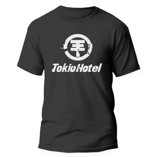 Playera negra Tokio Hotel 2 F