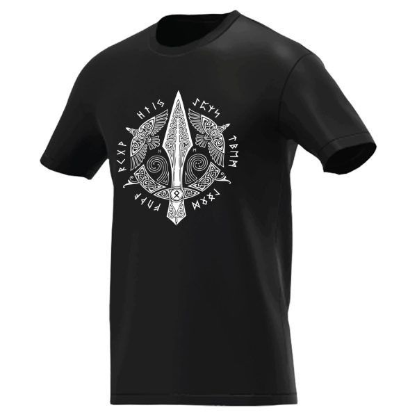 Playera_negra_lanza_odin L