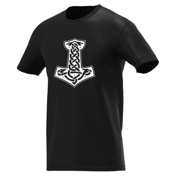 Playera negra Valhir Vikingos THOR 5 L