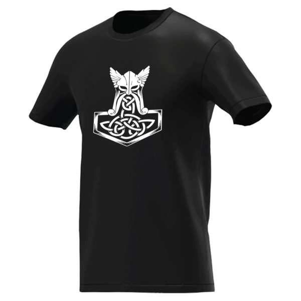 Playera negra Valhir Vikingos THOR 5 L